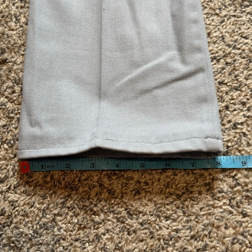 Vintage 70s Levis Sta-Prest 520 Pants 30x28 Slate Blue Black Tab Talon Zip Big E